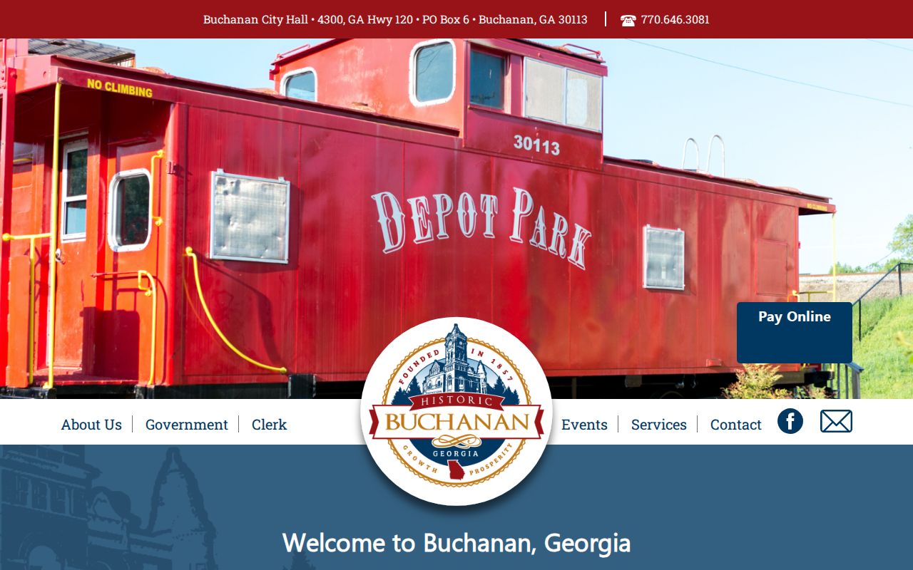 Buchanan criminal records and city government contacts